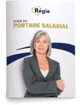 Couverture du guide du portage salarial écrit par Régie Portage