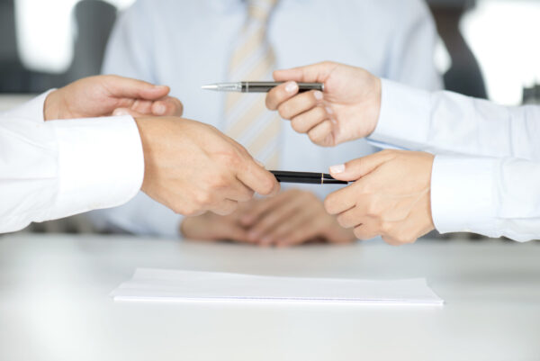 La signature d'une prestation en portage salarial