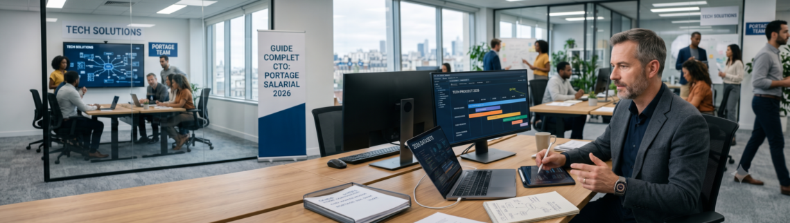 Directeur technique (CTO) en portage salarial fiche métier complète 2026 Regie-Portage.fr