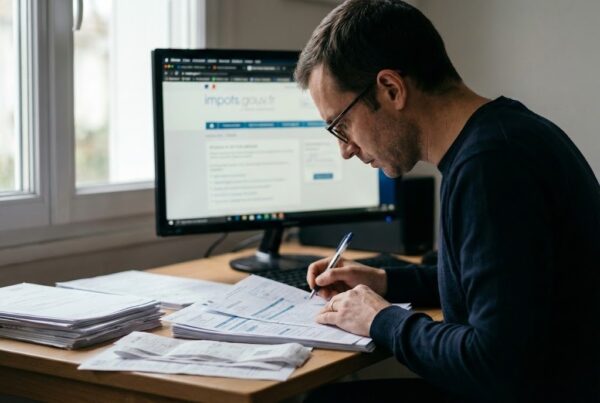 Une freelance en train de comprendre ses charges et sa fiscalité