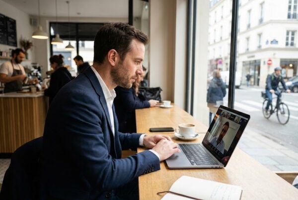 Un freelance en train de négocier son TJM en visio