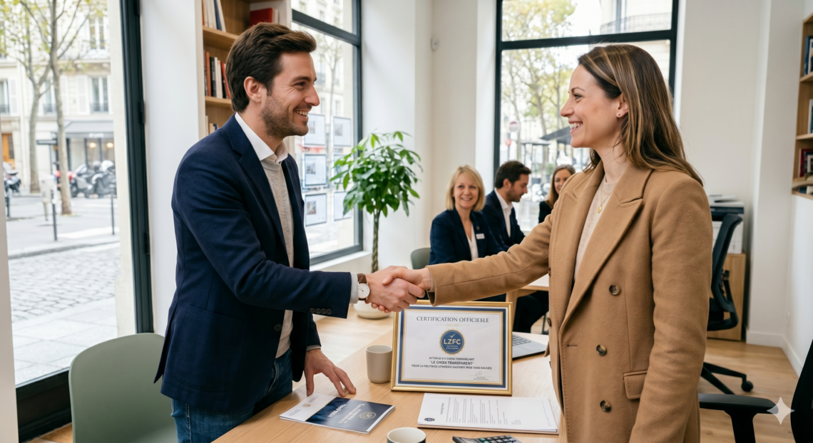 Relation de confiance à travers le label LZFC en portage salarial