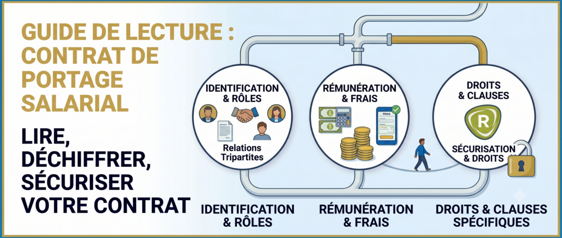 Guide de lecture contrat de portage salarial par Régie-Portage.fr
