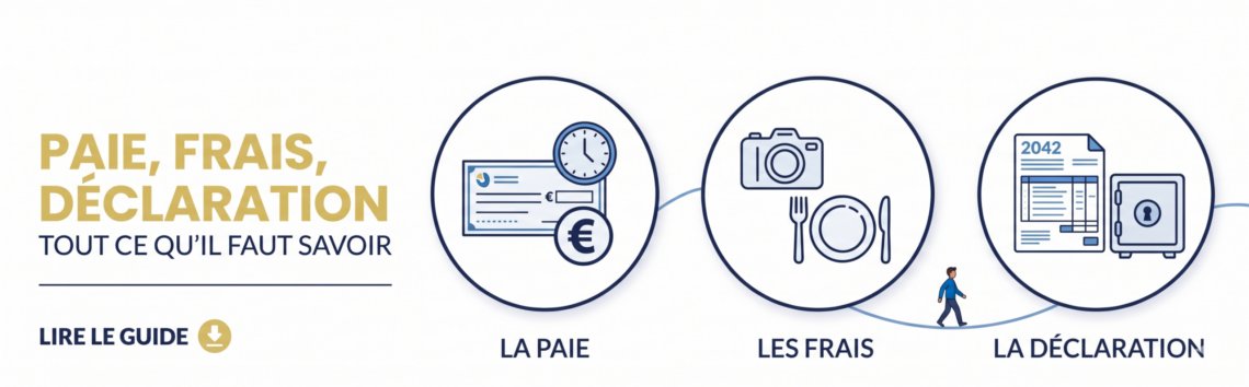 La paie, les frais et la déclaration en portage salarial